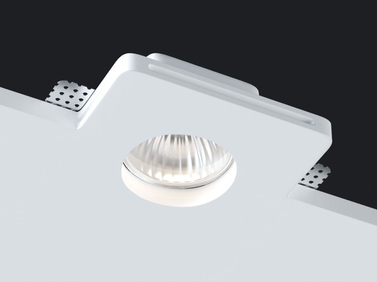 Светильник встраиваемый гипсовый Donolux Elementare DL271R1W