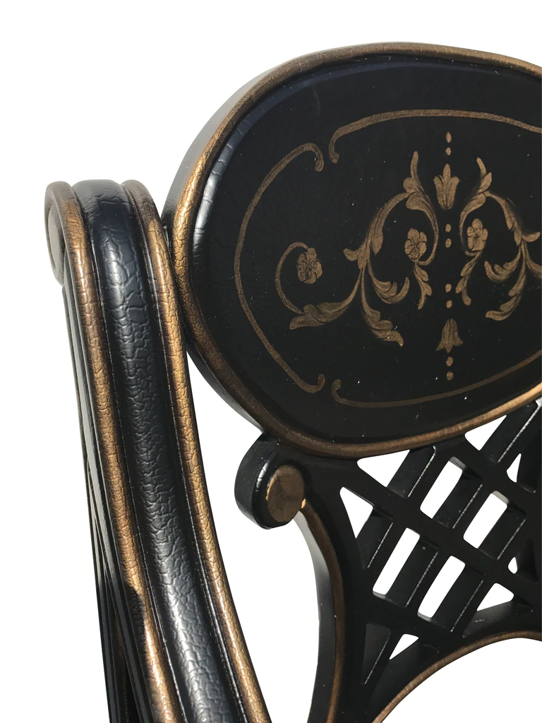 Стул "Конад" Black LouvreHome ED-025 Black