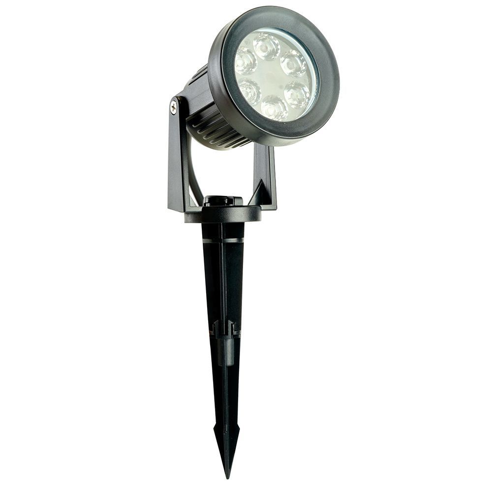 Светильник грунтовой на колышке (грунтовый) Feron.ONE SP2712 8W зеленый 195-245V IP65 пластик