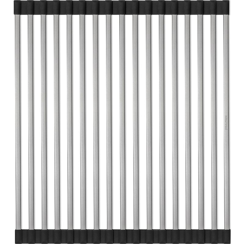 Ролл-мат STEP, R375-BS, брашированная нерж.сталь, 330х375мм, Paulmark