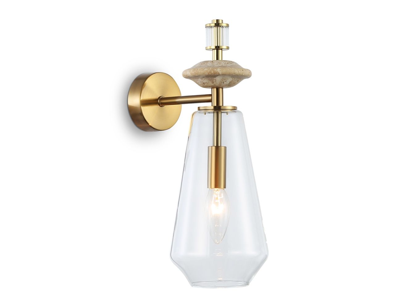 Настенный светильник с травертином Ambrella Light LH53307