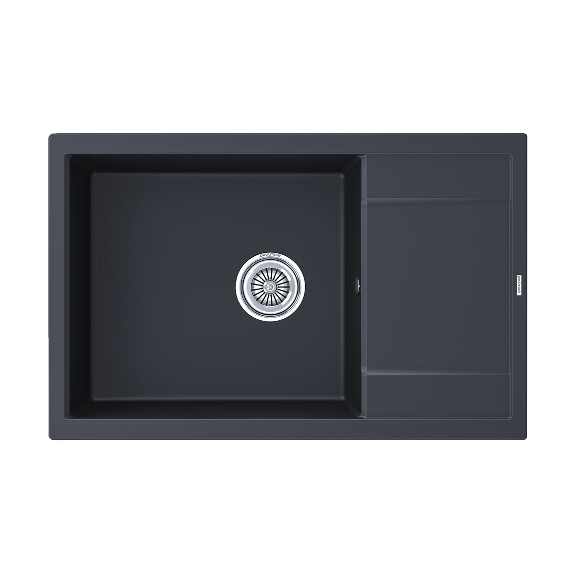 Мойка гранитная VERLASS PM317850-WH, белый, 780х500, Paulmark