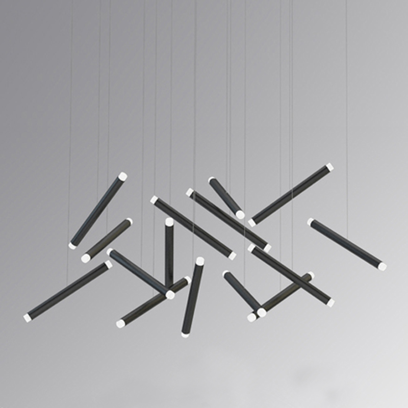 Люстра подвесная Dutti D0068 LED Chandelier Modern 14 black AMG003432
