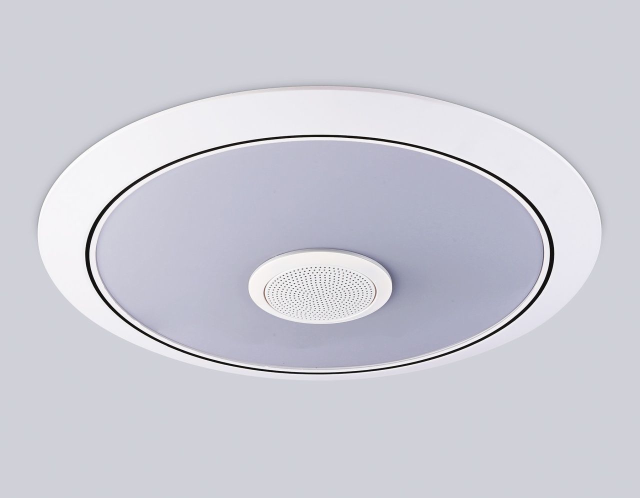 Музыкальный светодиодный светильник c подсветкой RGB Ambrella Light ORBITAL FZ710
