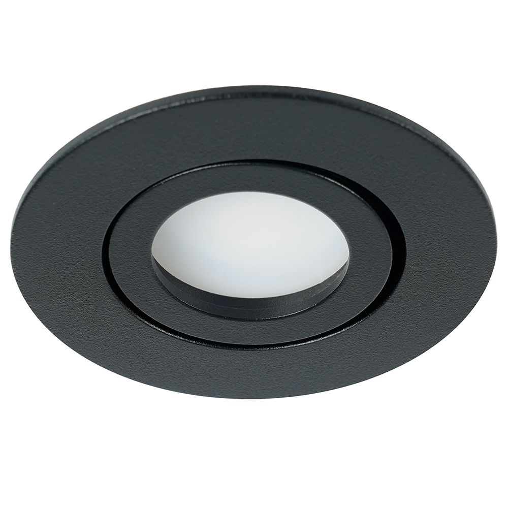 Светильник встраиваемый Feron DL1101 потолочный MR11 G5.3, GU10 черный