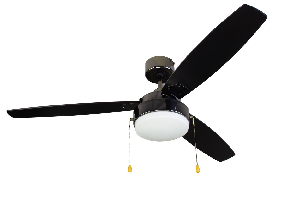 Люстра-вентилятор Dreamfan Fusion Black Chrome 132 50132DFN