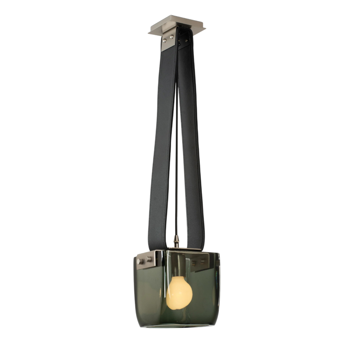 Подвесной светильник Delight Collection 5061P nickel/smoky