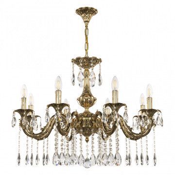 Люстра с хрустальными подвесками AL79101/8/250 A GB Bohemia Ivele Crystal