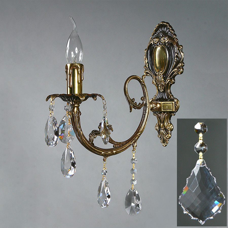 Бра Ambiente 8888/1 PB New Leaf