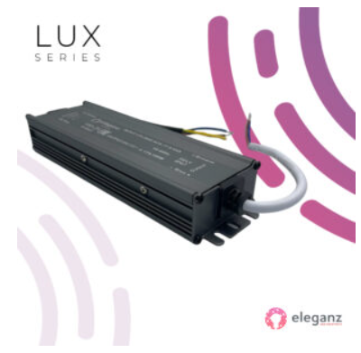 Блок питания для светодиодной ленты Eleganz 24V 100W IP67 герметичный узкий EL-0800