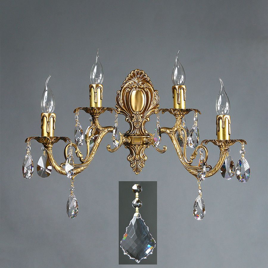 Бра Ambiente 8888/2+2 AB New Leaf