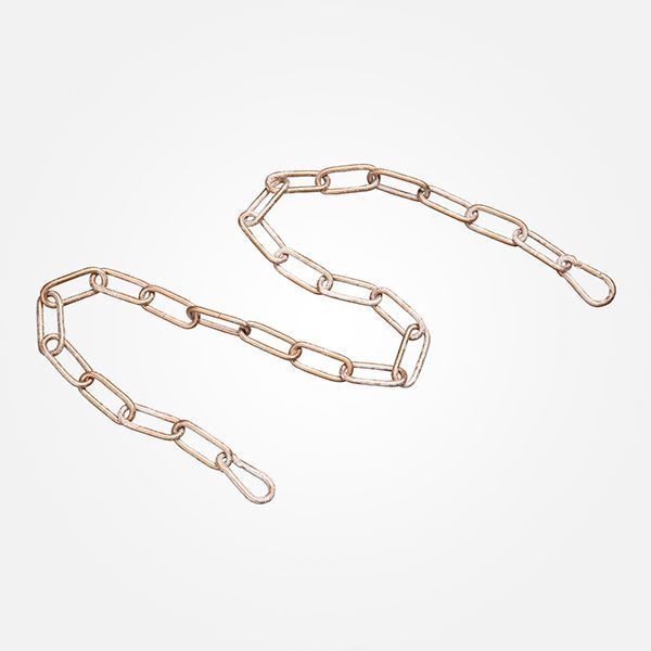 Цепь для люстры 1 м 10302 белый с золотом Eurosvet