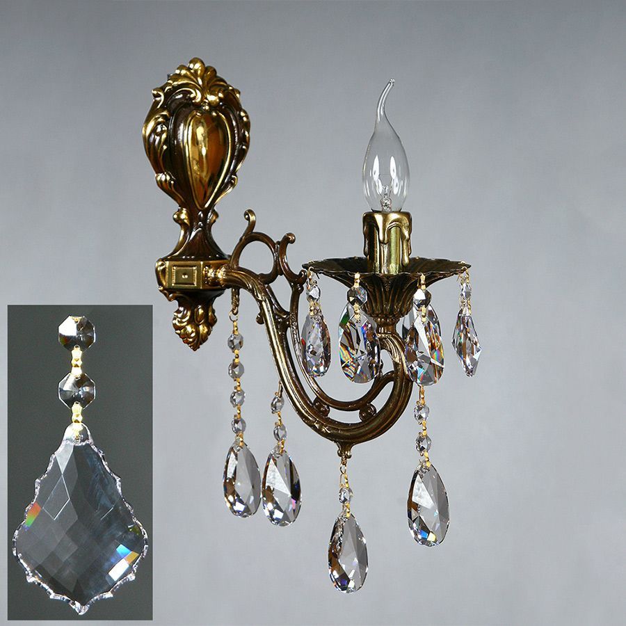 Бра Ambiente 8818/1 PB New Leaf