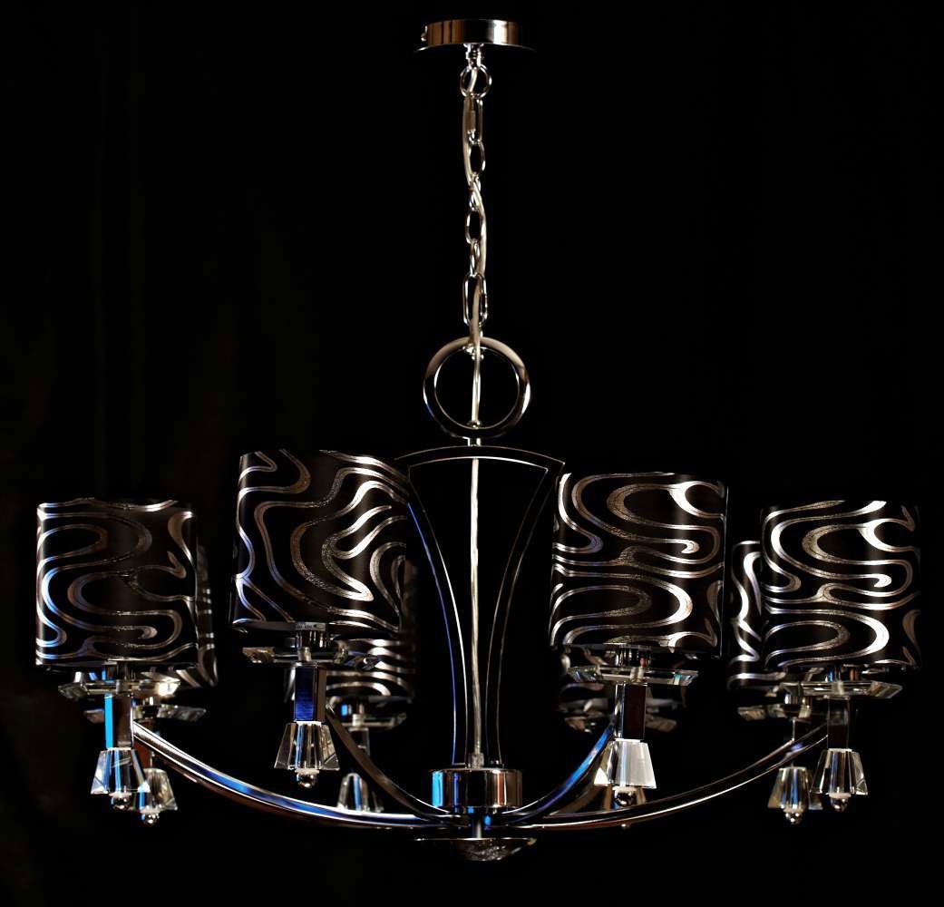 Люстра подвесная Brizzi BD03204/8 Adele Chrome