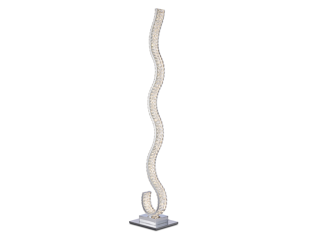 Торшер Newport CRYSTAL 8240N/FL chrome