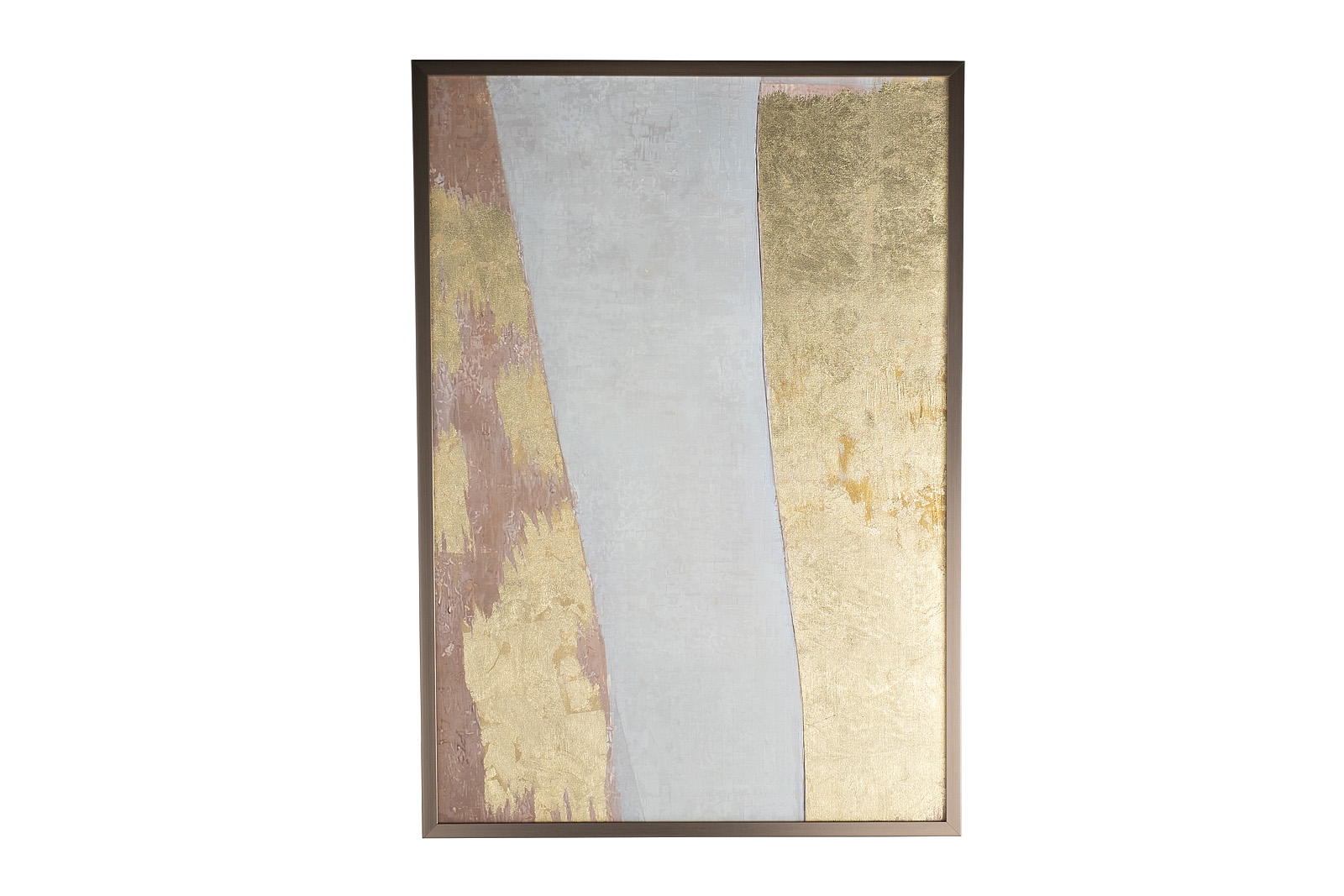 89VOR-GOLDEN ART-2  Холст "Золотое искусство-2" 70*100 см,багет латунь, зол.поталь