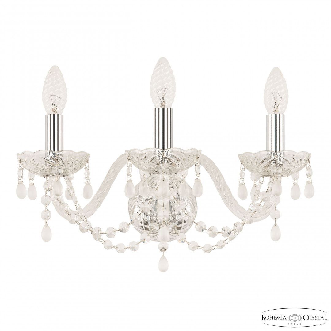 Бра хрустальные 112B/3/165 Ni V0300 Bohemia Ivele Crystal