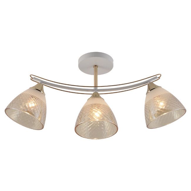 Люстра на штанге Seven Fires Goriya SF3383/3C-WT-FGD-AM