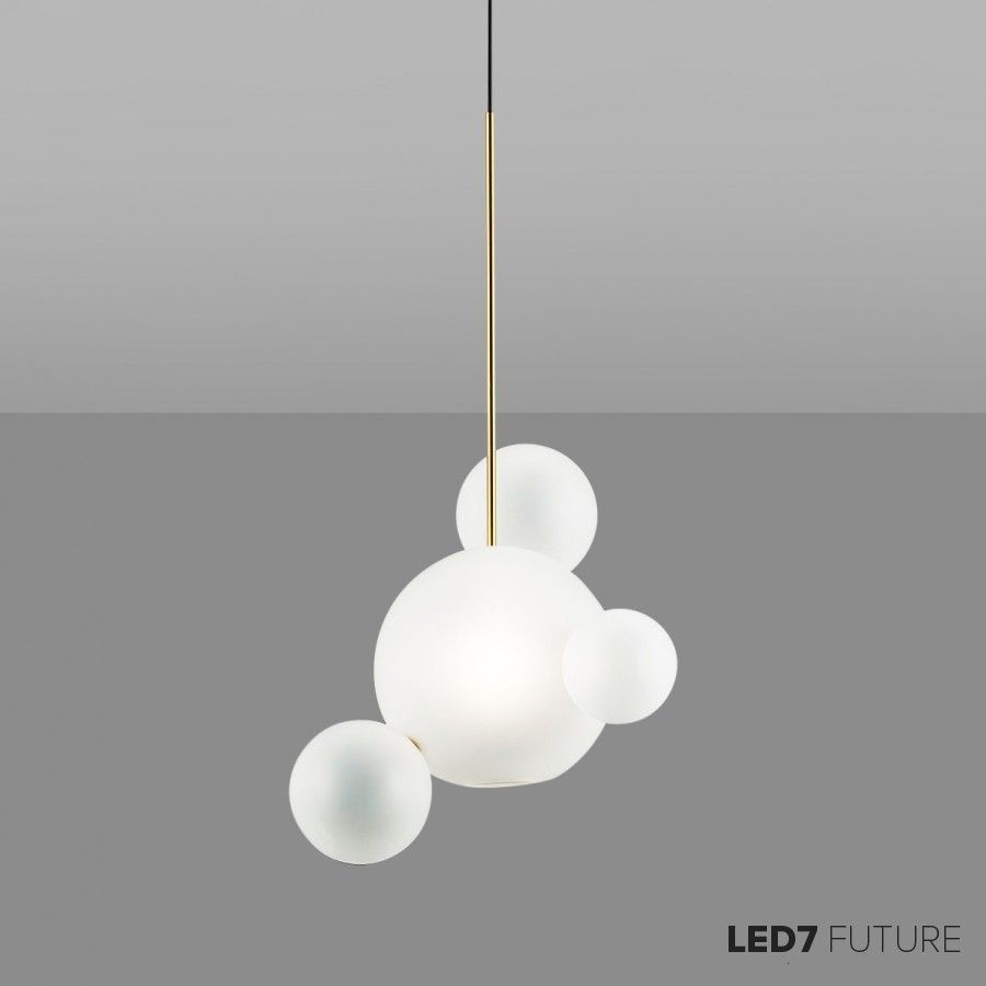 Светильник подвесной LED7 Future Lighting Giopato & Coombes - Bolle Frosted Pendant 04