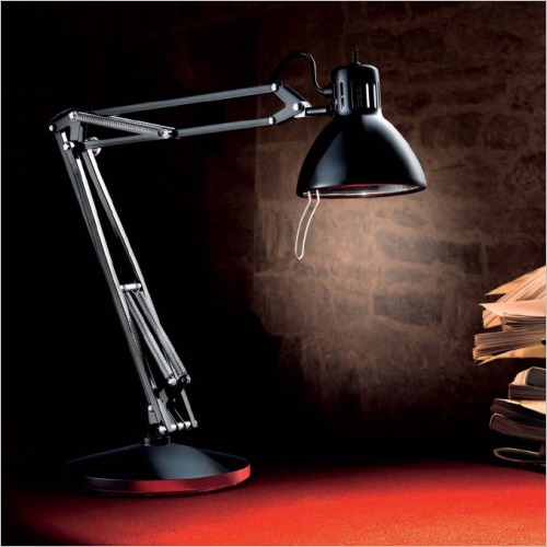 Настольная лампа Leucos JJ JUNIOR Glossy Black
