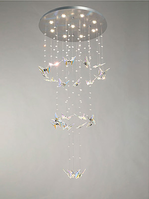 Люстра V5365-9/9PL, LED 23Вт, 4200K, 2300лм