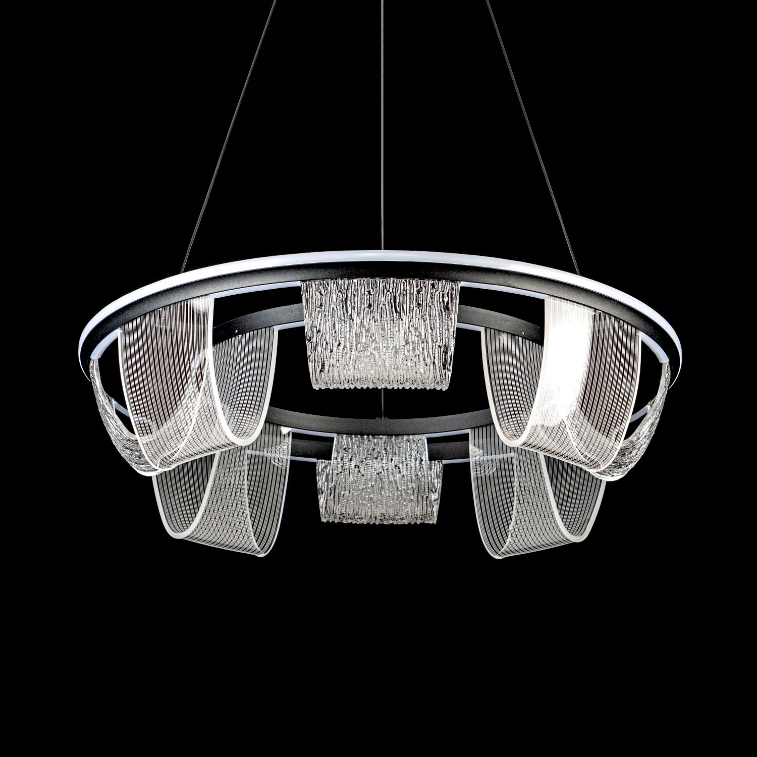 Подвесной cветильник LED4U L7706-630 BK