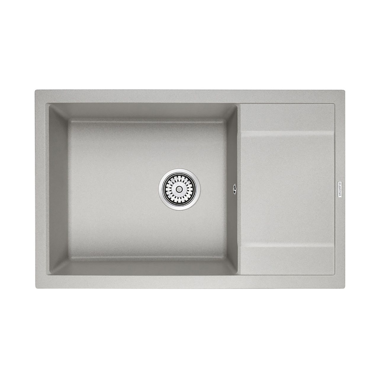 Мойка гранитная VERLASS PM317850-GR, серый, 780х500, Paulmark