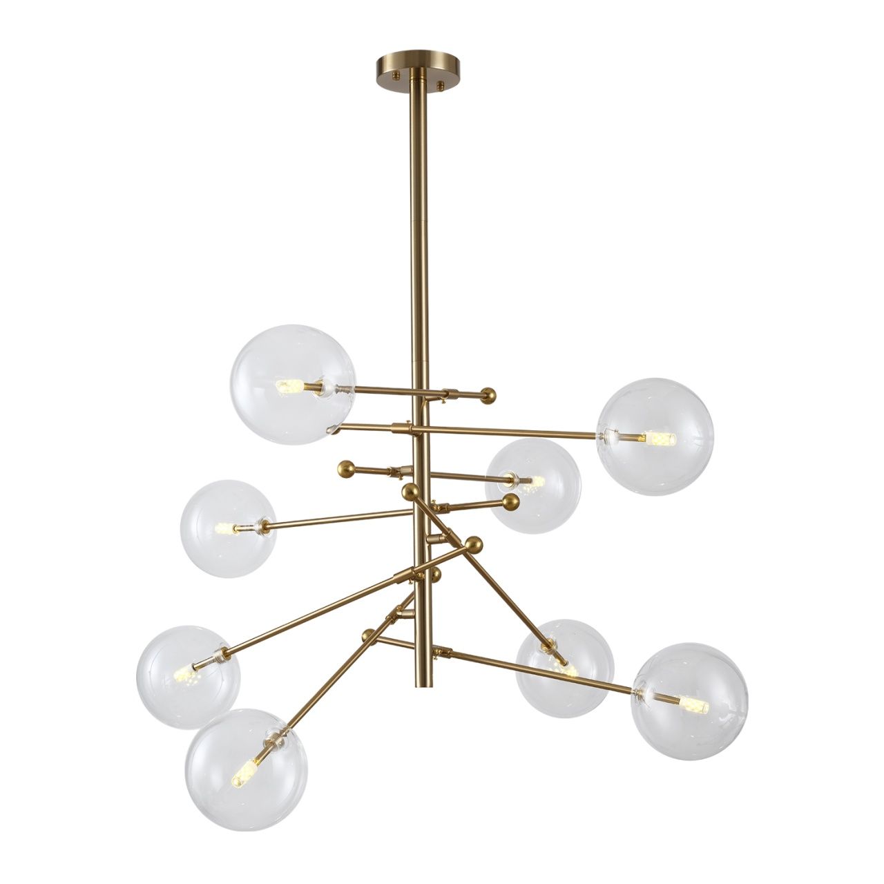 Люстра потолочная Lussole Греенсборо LSP-6072