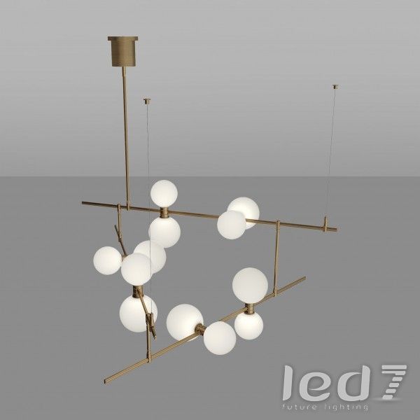 Светильник LED7 Future Lighting Tech Lighting - Modern Rail Geometric Linear Suspension