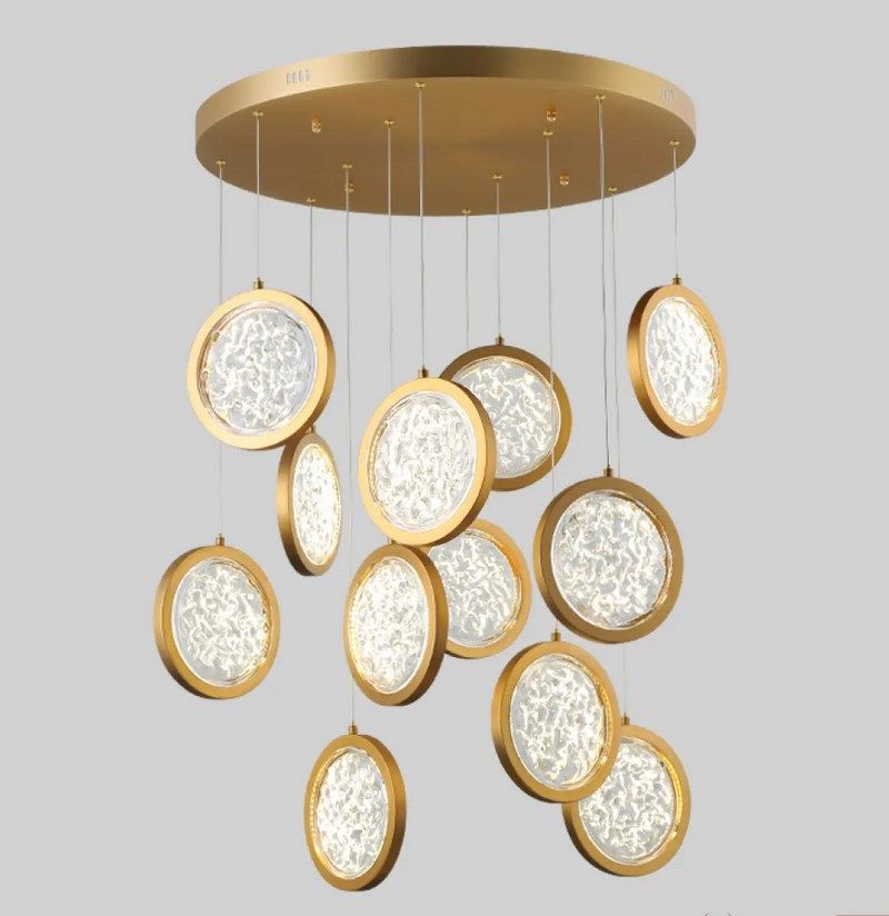 Дизайнерская люстра Луна Lighting Collection D70 By Imperiumloft 192915-26