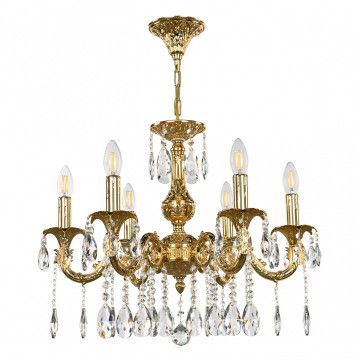 Люстра с хрустальными подвесками AL79101/6/175 A G Bohemia Ivele Crystal