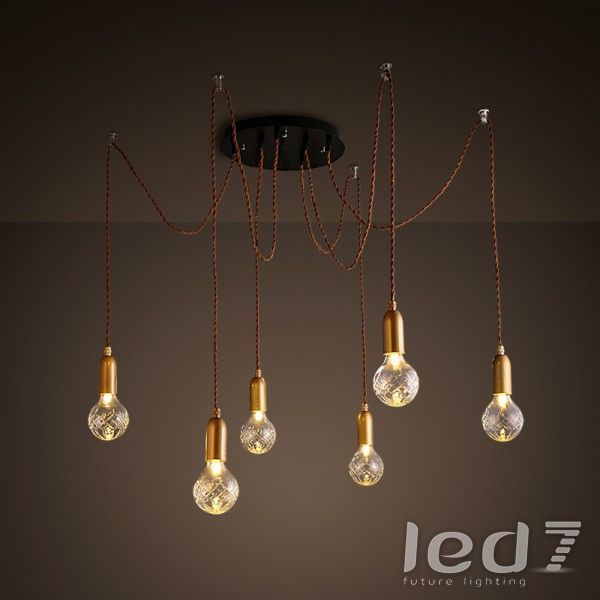 Светильник Loft Industry Elite Chandelier: 6 плафонов