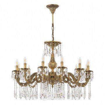 Люстра с хрустальными подвесками AL79101/12/300 A FP Bohemia Ivele Crystal