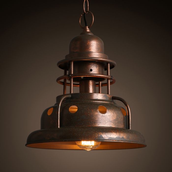 Люстра Old Copper Pendant Loft Concept 40.257.WD.BL.T1B