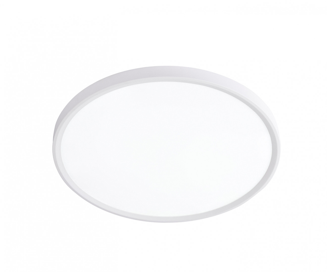 Светильник накладной Медина белый d23 h2,5 Led 18W (3000/4000/6000K) Kink Light 05623,01