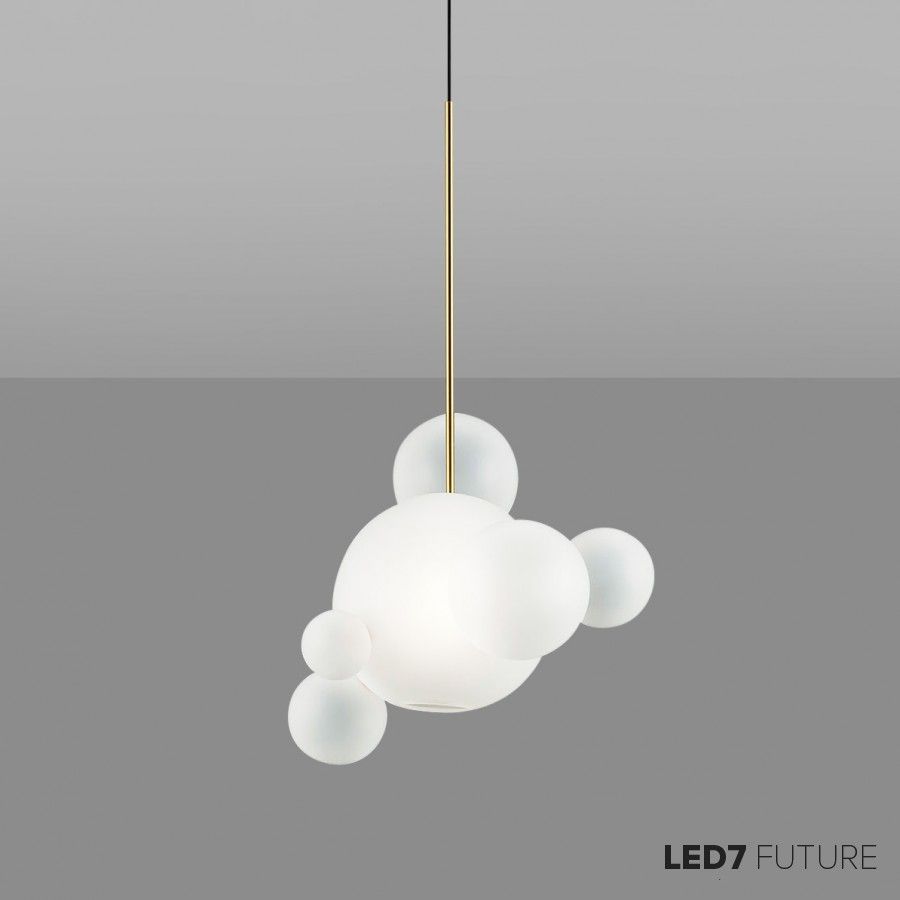 Светильник подвесной LED7 Future Lighting Giopato & Coombes - Bolle Frosted Pendant 06 Bubbles