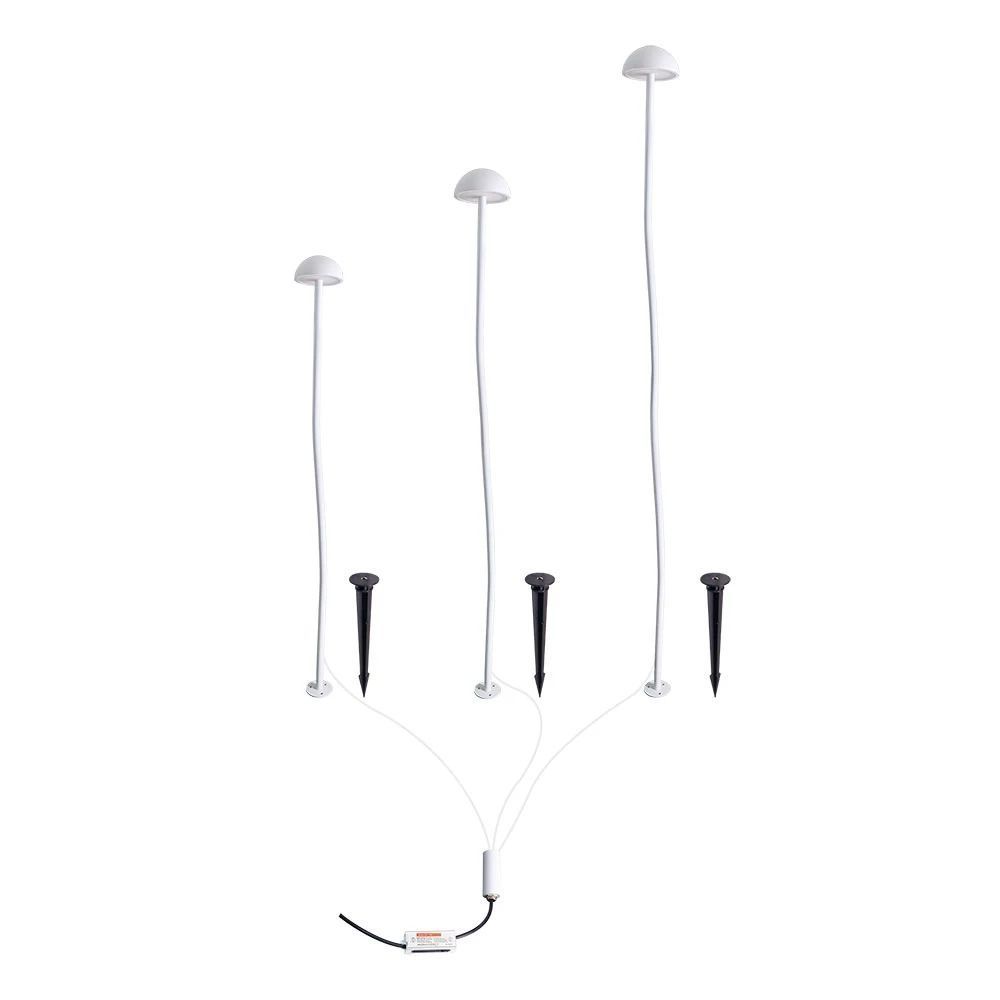 Грунтовый светильник Arte Lamp MOTUS A1081PA-3WH