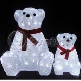 Объёмная фигура «Медвежонок», D6007, D6008