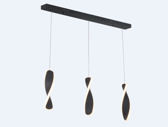 Светодиодный подвесной светильник Studio Led 0777/3 Black