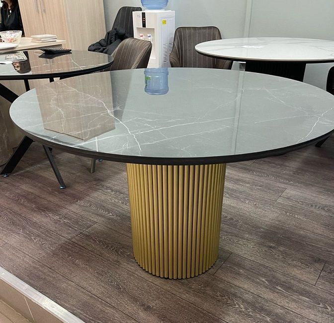 Стол керамический Bradex Home Aura D110 золото RF 0809