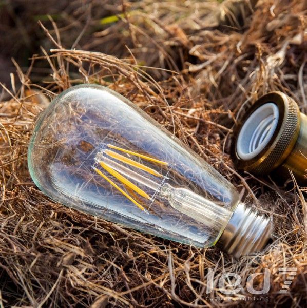 Светодиодная ретро-лампа LED7 Future Lighting - Loft Industry Retro LED Oval ST64 6W