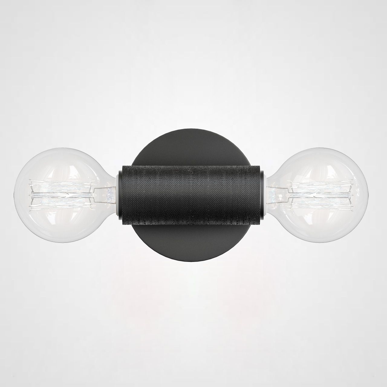 Бра Rh Utilitaire Inline Sconce Black 123278-22 44.558