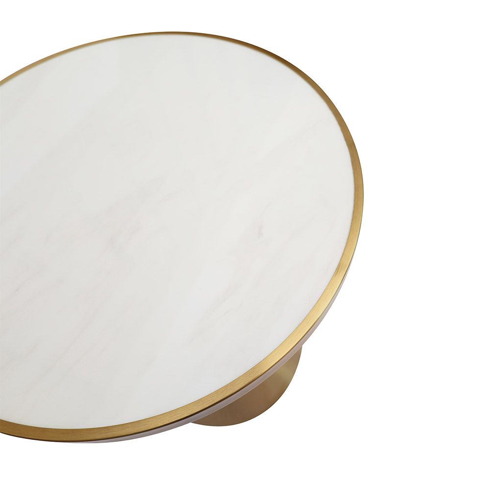 Декоративный столик Alpi Gramercy Home 522.036WH-BRS