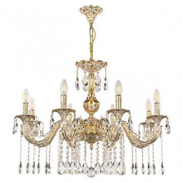 Люстра с хрустальными подвесками AL79101/8/250 A GW Bohemia Ivele Crystal