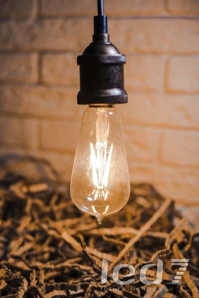 Светодиодная ретро-лампа LED7 Future Lighting Loft Industry Retro LED Oval ST58 4W