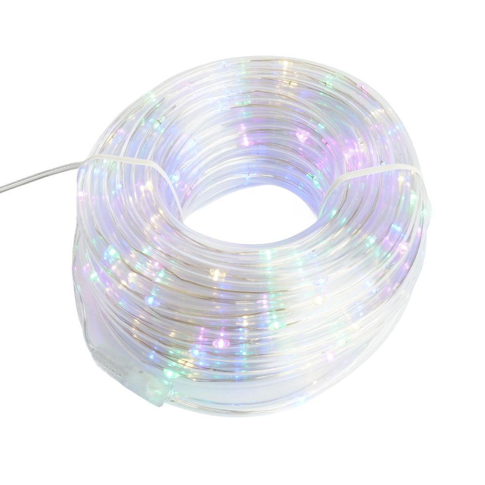 Светодиодная гирлянда Feron CL587 линейная Мини Дюралайт мультиколор с контроллером, 15м, c питанием