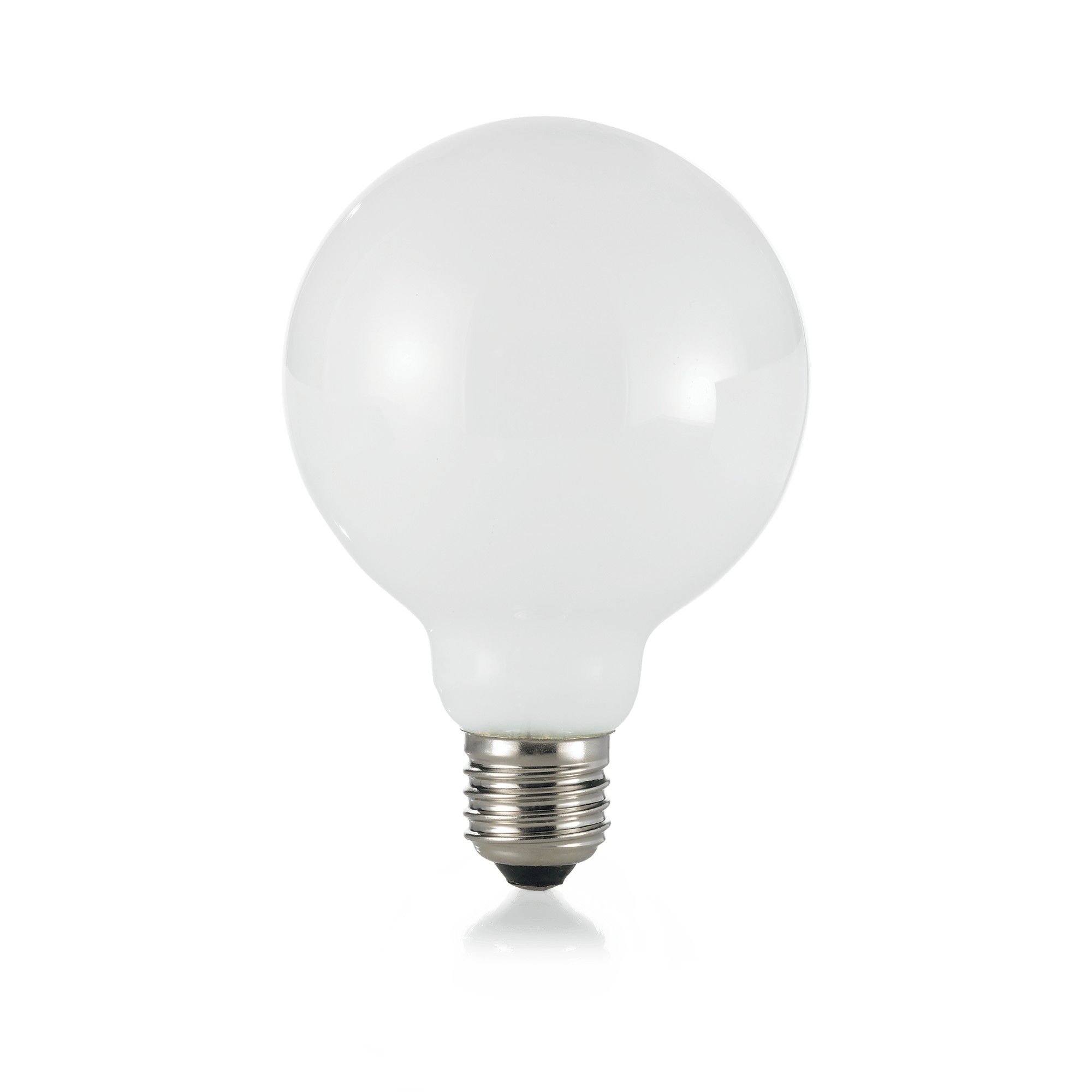 Лампа Ideal Lux E27 08W GLOBO D095 BIANCO 3000K 101330