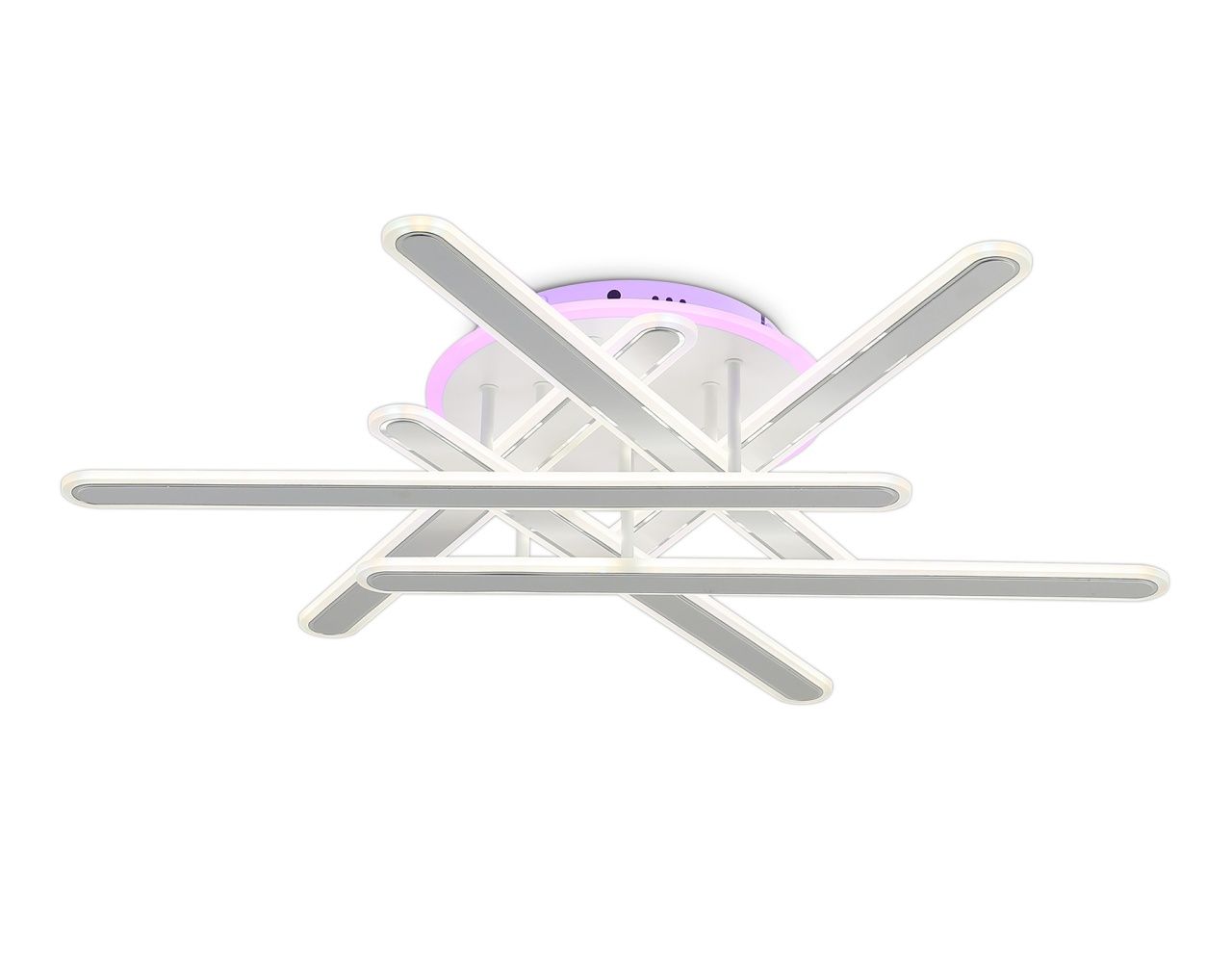 Потолочный светодиодный светильник с подсветкой RGB с пультом Ambrella Light FA8907