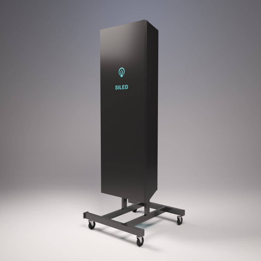 Ультрафиолетовый бактерицидный рециркулятор Siled SLD-UV-MED-450 WHITE SLD0114