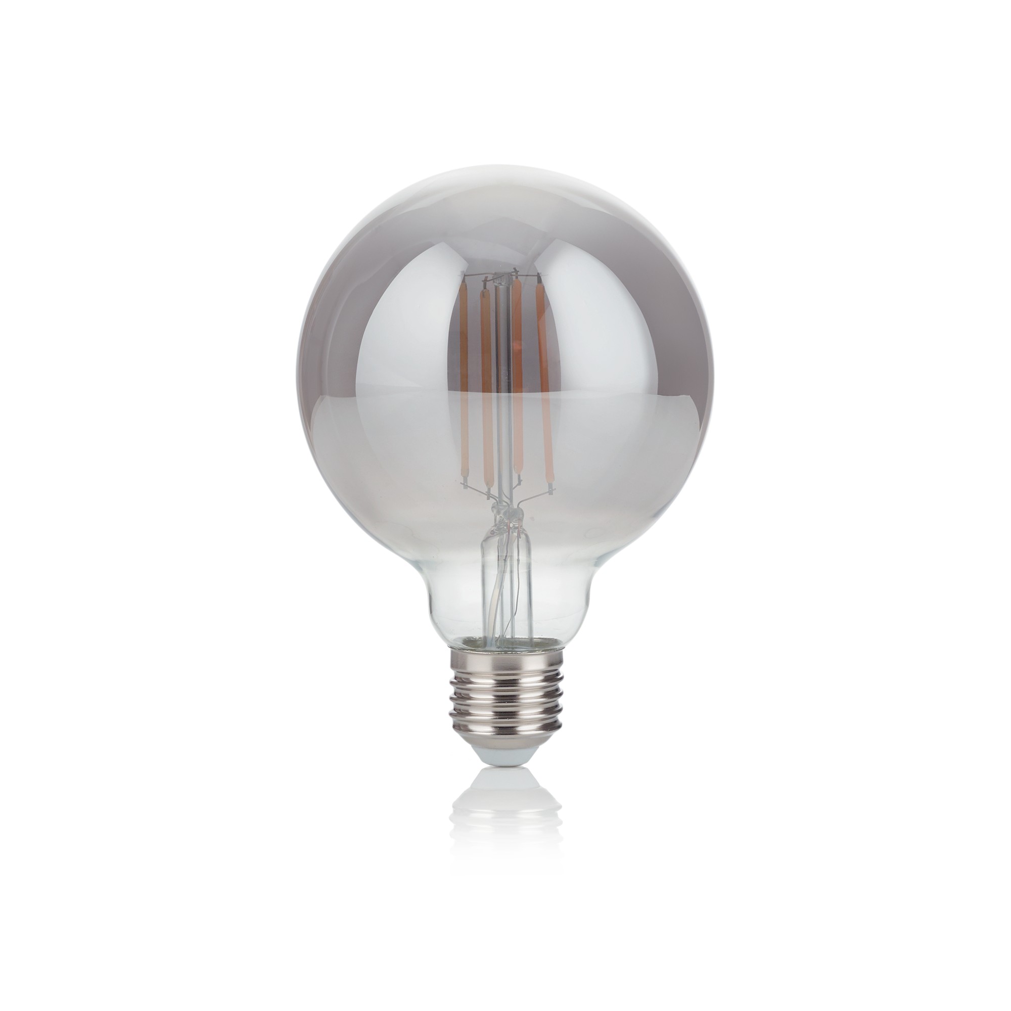 Лампа Ideal Lux E27 VINTAGE 04W GLOBO D095 FUME 2200K 204475